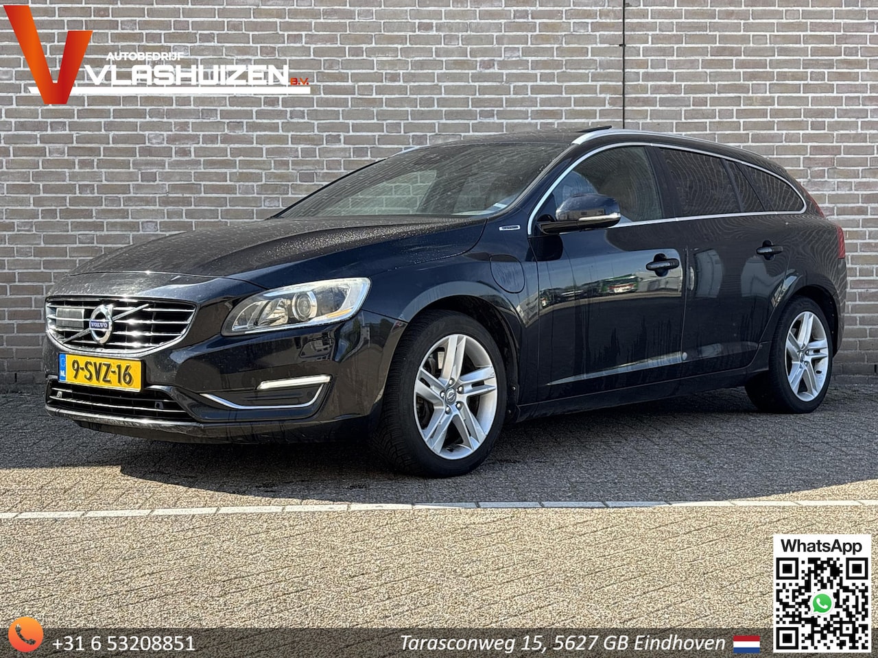 Volvo V60 - 2.4 D6 AWD Plug-In Hybrid Summum | Camera | Climate | Leder | Stoelverwarming | - AutoWereld.nl