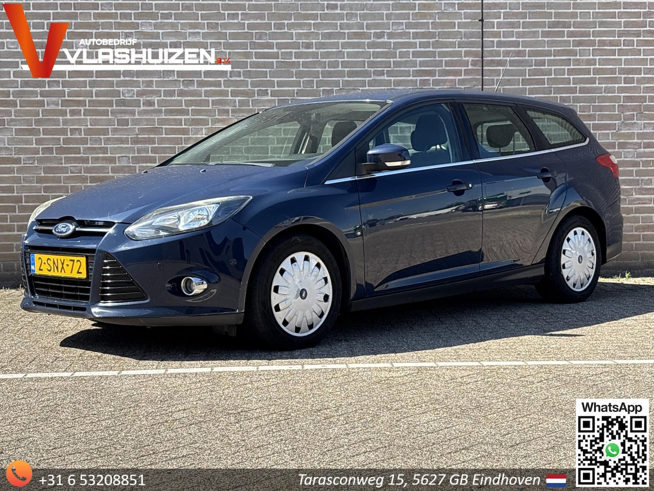 Ford Focus Wagon - 1.6 TDCI ECOnetic Lease Titanium | Cruise | Climate | Navi | PDC | Trekhaak | - AutoWereld.nl