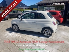 Fiat 500 - 1.2 AUTOMAAT 51KW Lounge Panoramadak