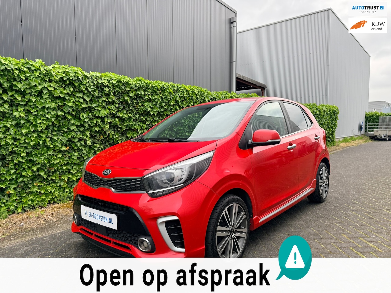 Kia Picanto - 1.0 T-GDI GT-Line 101PK PK 2019 | LEDER | CARPLAY | CAMERA | DEALER OH - AutoWereld.nl