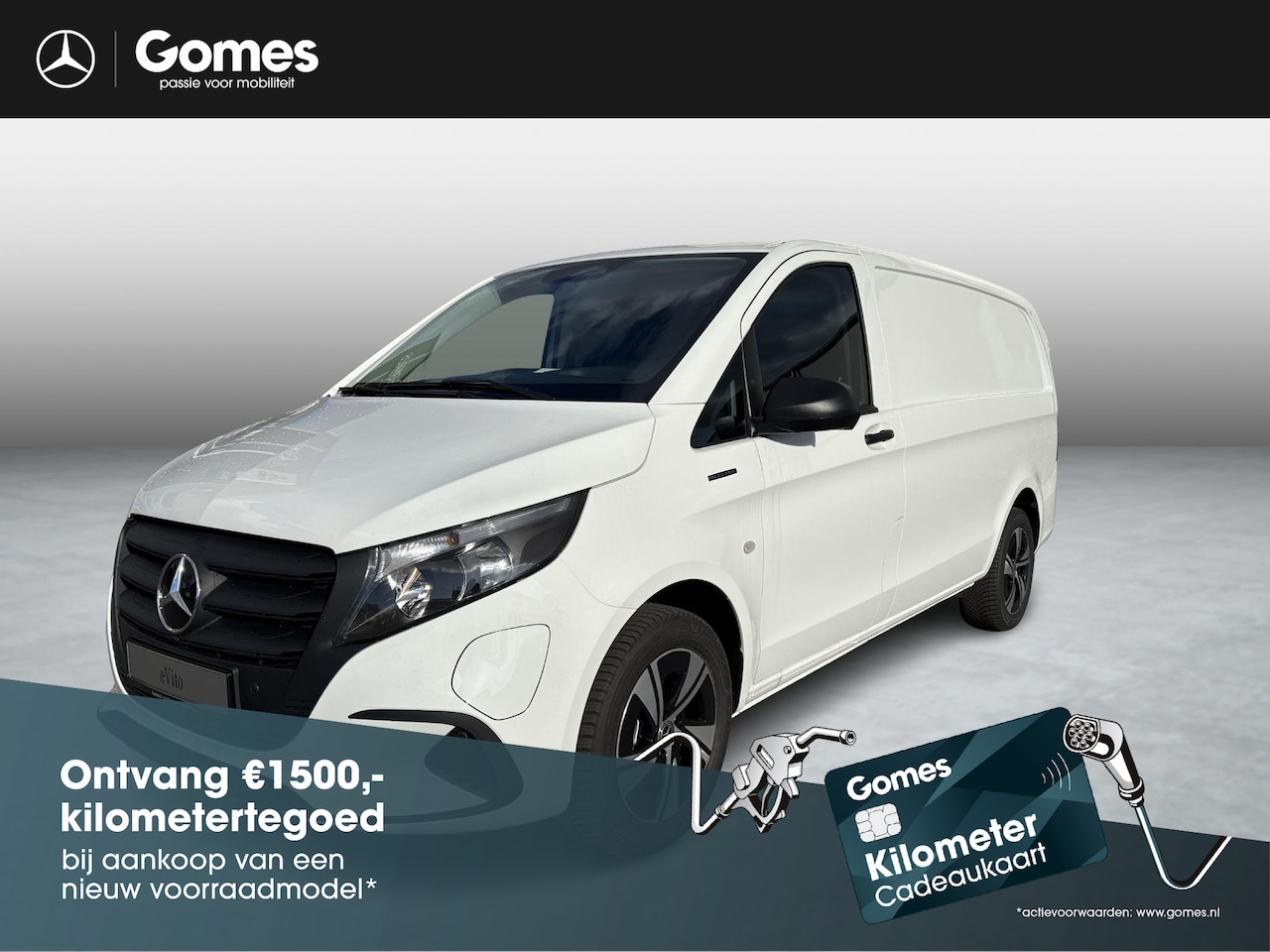 Mercedes-Benz eVito - eVito 112 L2 60 kWh Mercedes-Benz eVito eVito 112 L2 66 kWh - AutoWereld.nl