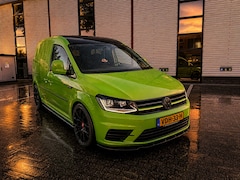 Volkswagen Caddy - 2.0 TDI DIKKE unieke caddy viper green 185pk leer 19"