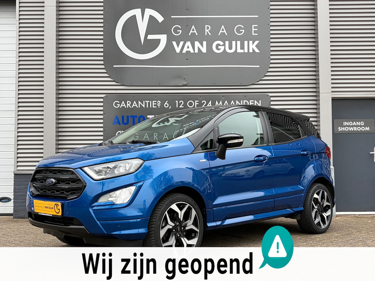 Ford EcoSport - 1.0 EcoBoost ST-Line 125PK Automaat,TwoTone,Navi,Clima,Cruise,Isofix,Carplay,Camera,Stoel+ - AutoWereld.nl