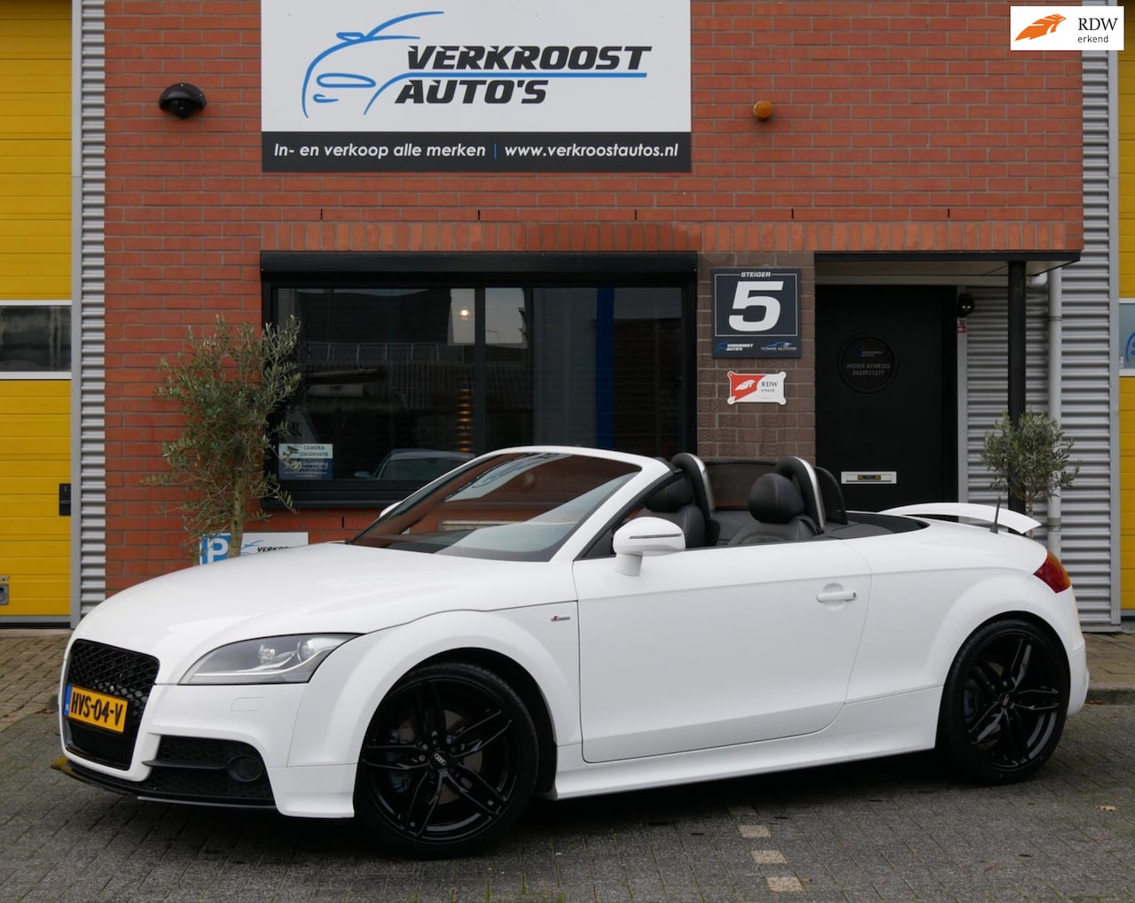 Audi TT Roadster - 2.0 TFSI quattro s-line. stoelverwarming. navi. leder - AutoWereld.nl
