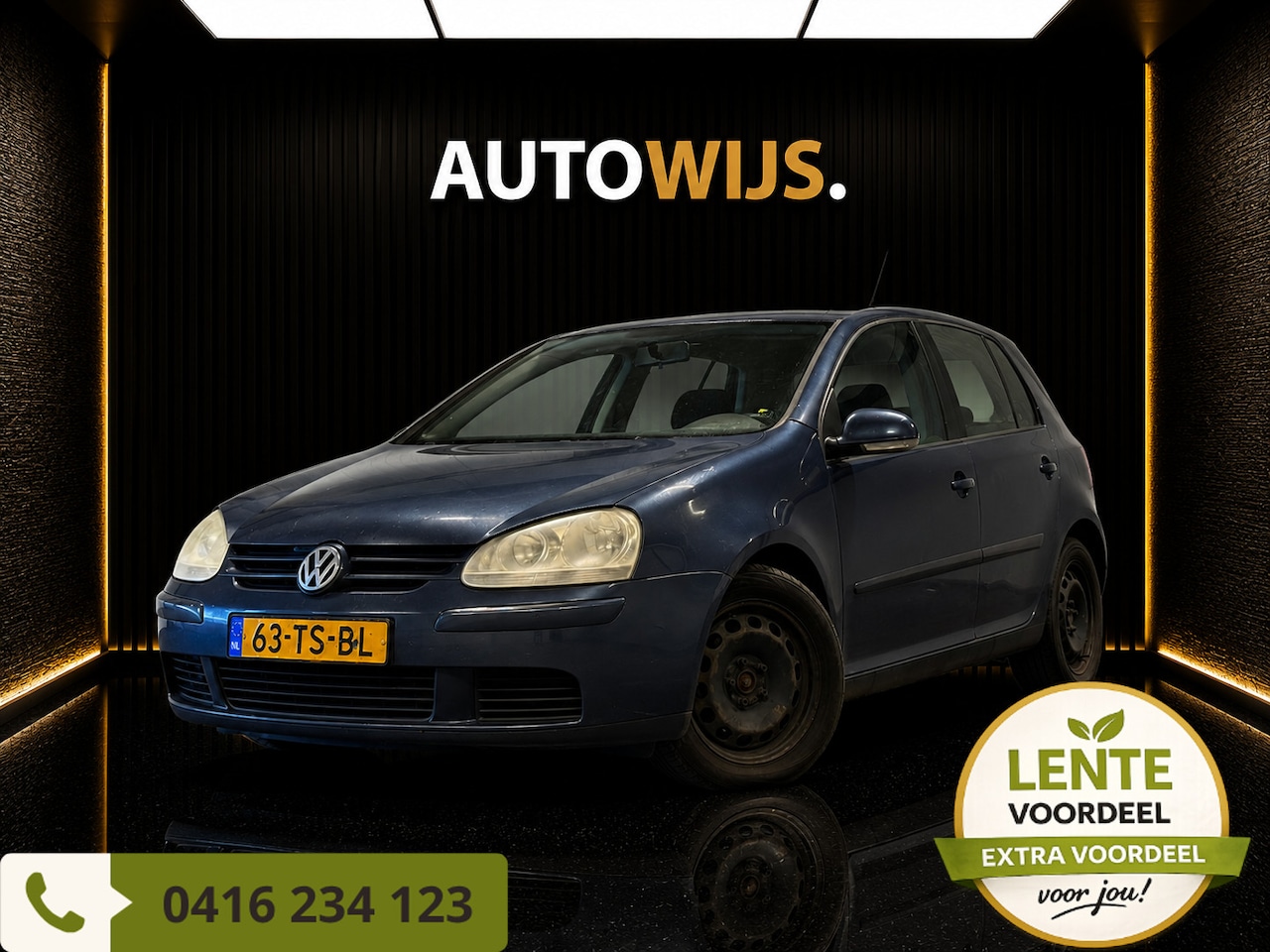 Volkswagen Golf - 1.9 TDI Optive|NL AUTO|APK 8-26|Trekhaak|5-DEU - AutoWereld.nl