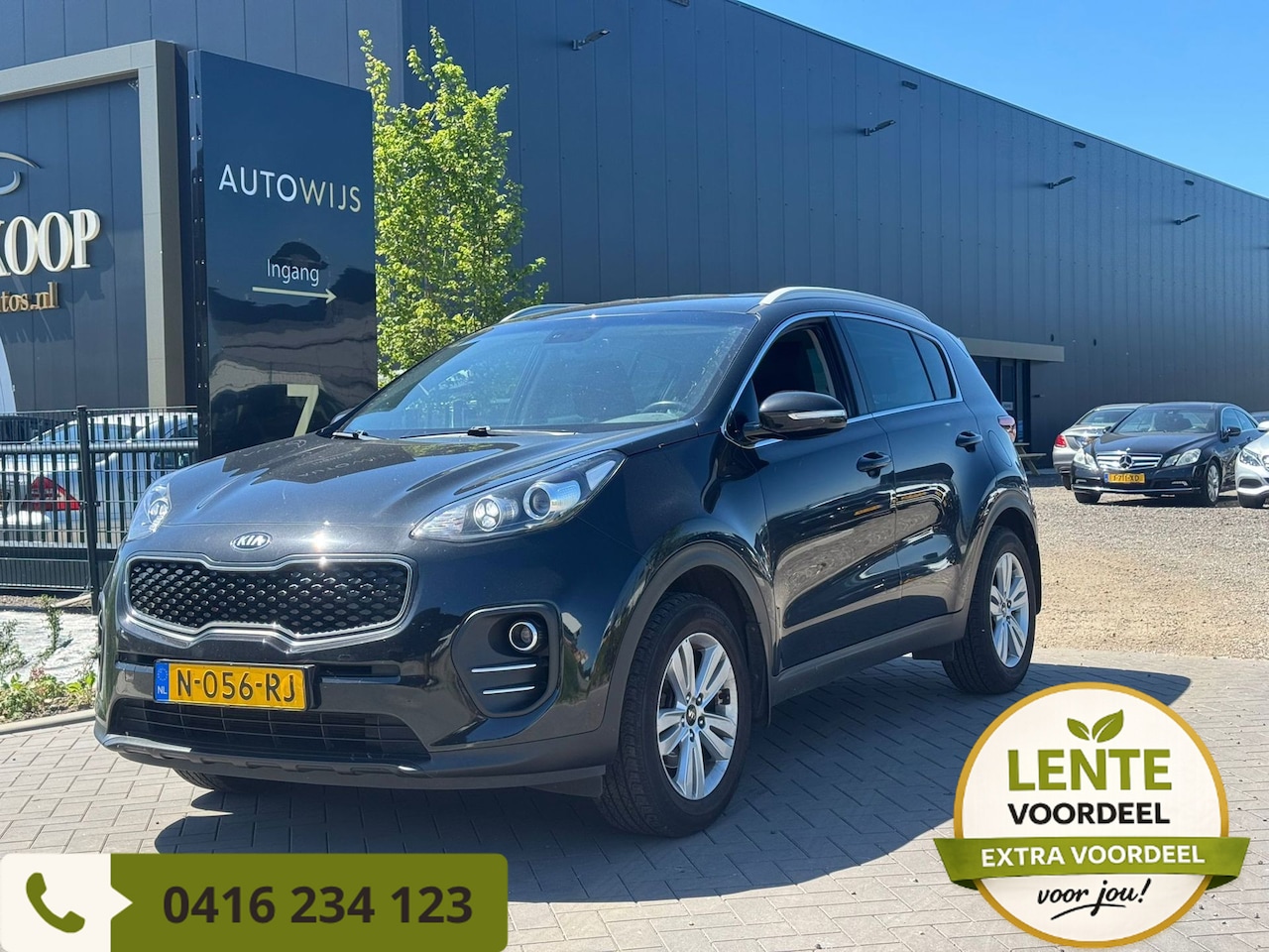 Kia Sportage - 1.6 GDI Black Edition|CAMERA|NAVI|74DKM|Goed onderhouden - AutoWereld.nl