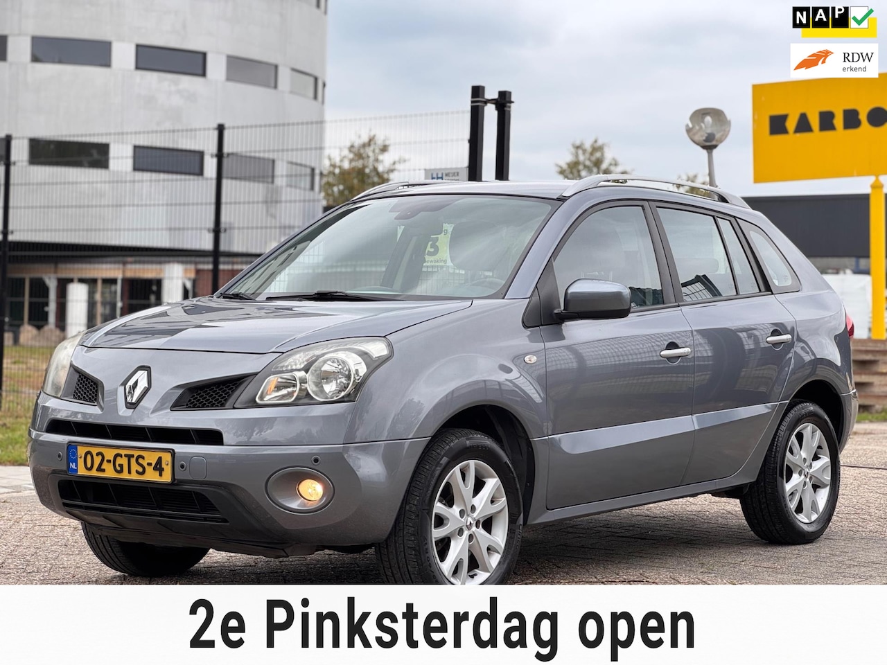 Renault Koleos - 2.5 Dynamique Pack/NAVI/PDC/BLUETHOOT/TREKHAAK/DEALERONDERHOUDEN/ - AutoWereld.nl