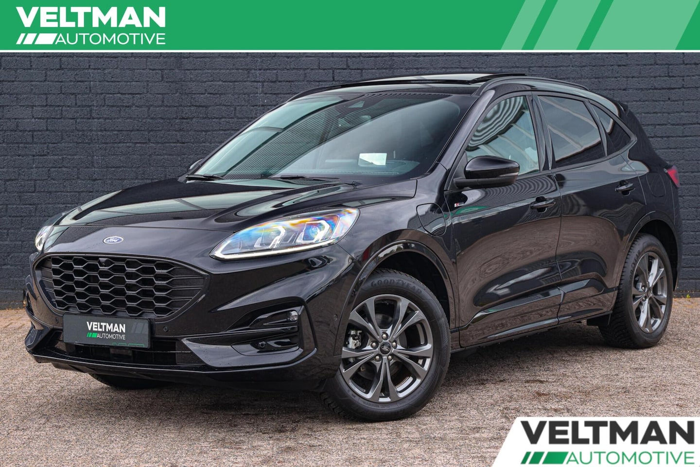 Ford Kuga - 2.5 PHEV ST-Line X PANO TREKHAAK ADAPTIVE CRUISE CAMERA STUURVERWARMING - AutoWereld.nl