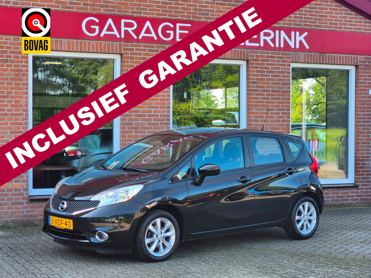 Nissan Note - 1.2 DIG-S Connect Edition 98PK 5drs clima, cruise, navi, lmv, keyless, radio/cd, usb, blue - AutoWereld.nl