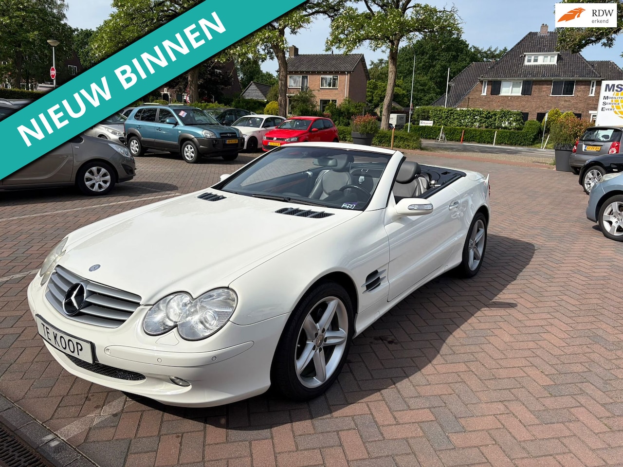 Mercedes-Benz SL-klasse Cabrio - 500 ZEER NETTE AUTO RIJDT EN SCHAKELT GOED - AutoWereld.nl