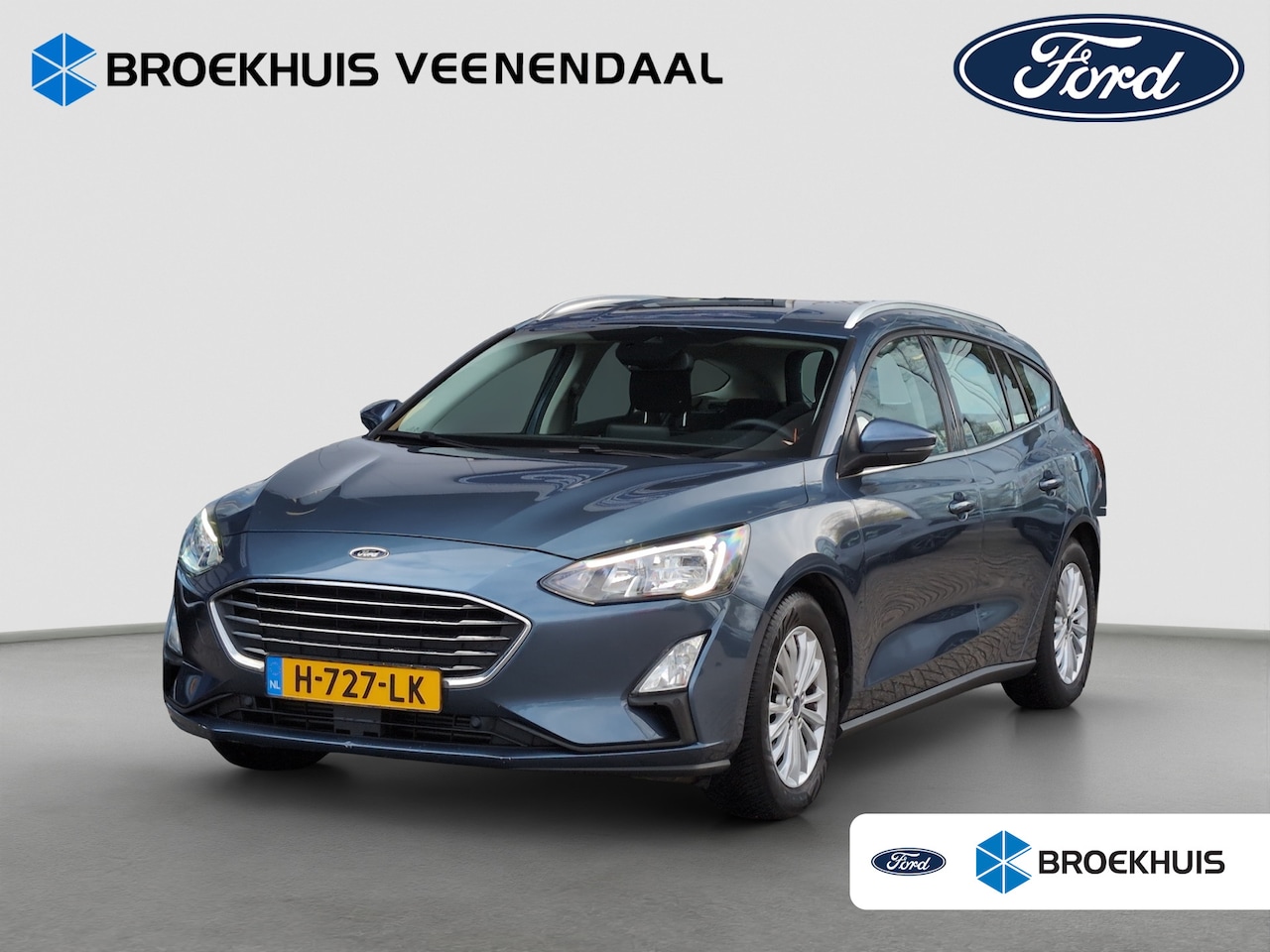 Ford Focus Wagon - 1.0 Titanium Business | Cruise Control | Bluetooth | Navi | trekhaak | - AutoWereld.nl