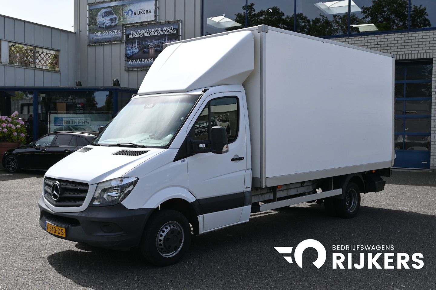 Mercedes-Benz Sprinter - 514 CDI L3 Bakwagen met laadklep Dhollandia klep, Airco - AutoWereld.nl