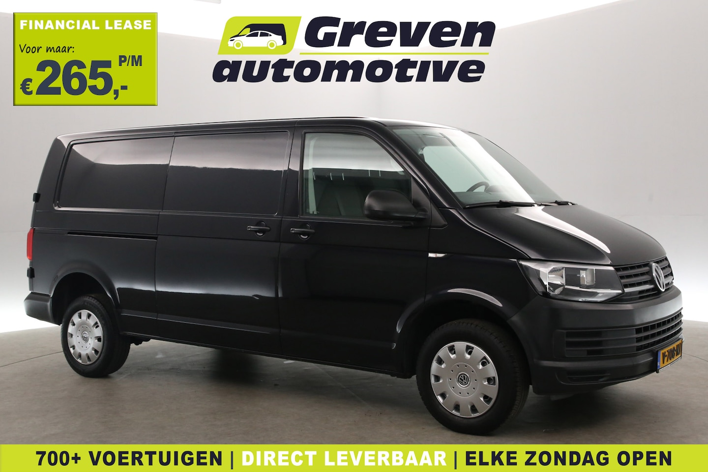 Volkswagen Transporter - 2.0 TDI L2H1 140PK | Airco | 3 Zits | Trekhaak | 2xSchuifdeur | Parkeersens. - AutoWereld.nl