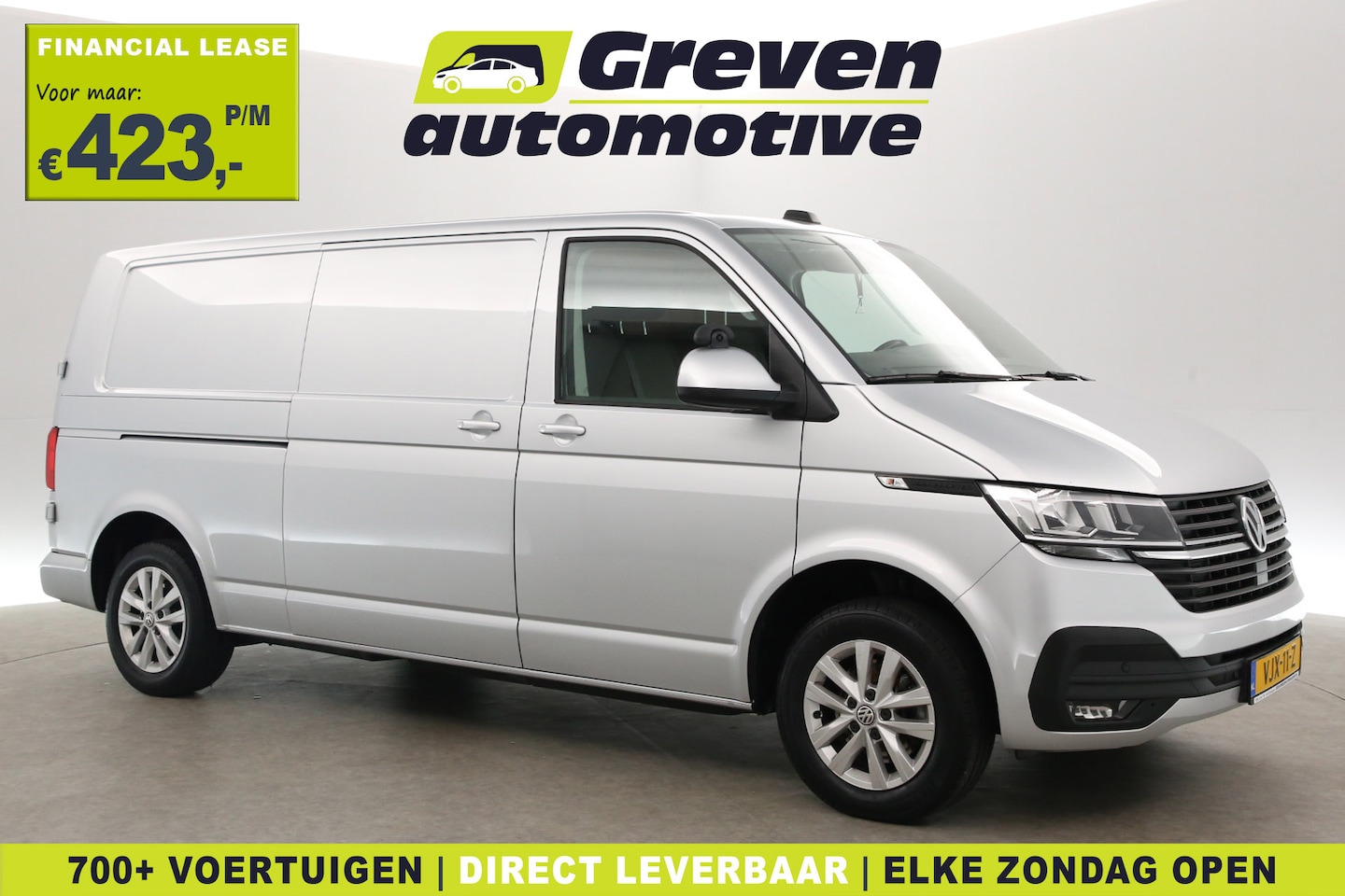 Volkswagen Transporter - 2.0 TDI L2H1 150PK | Aut. | Airco | Adap. Cruise | Camera | 3 Zits | Trekhaak | Carplay - AutoWereld.nl