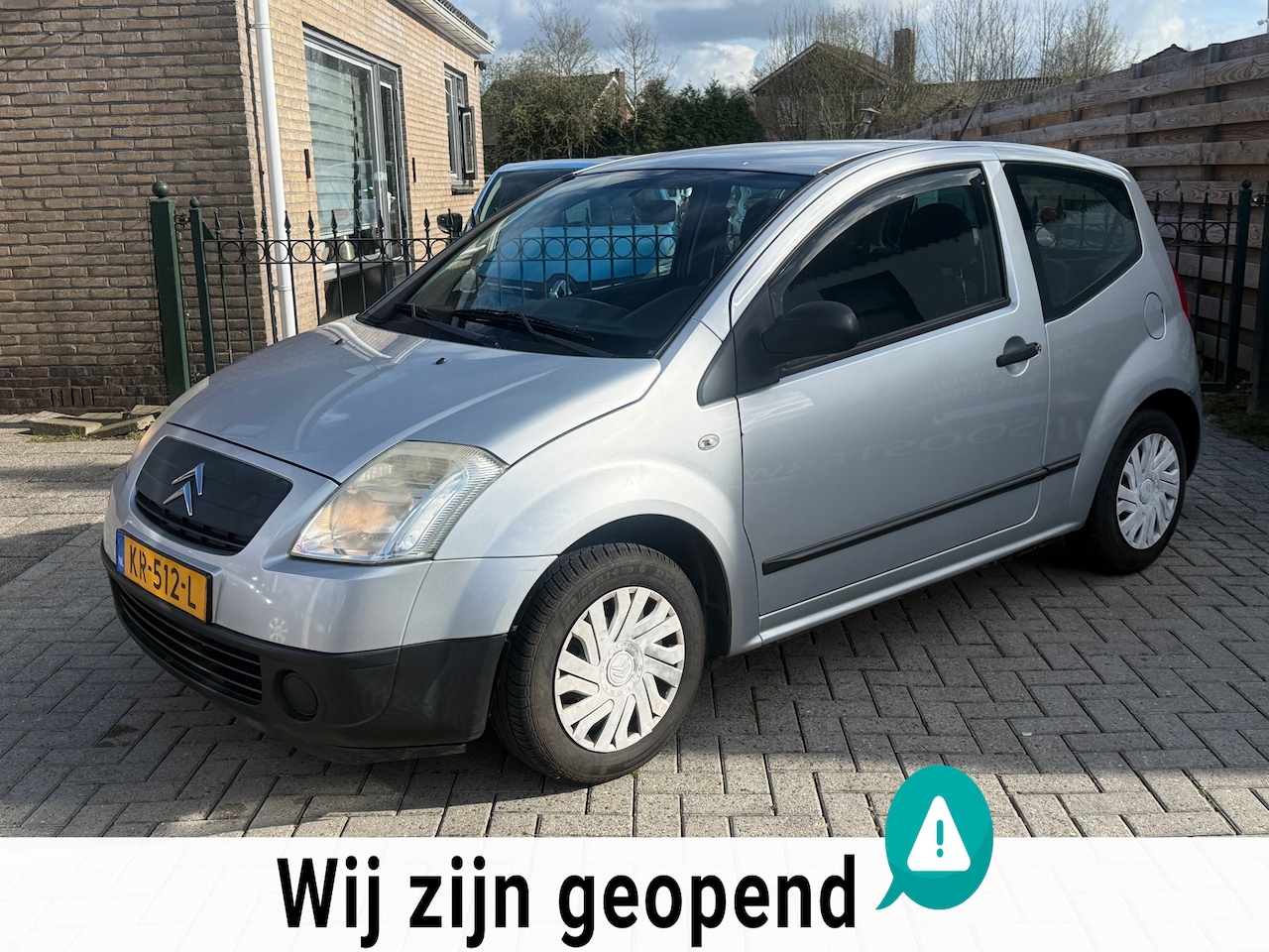 Citroën C2 - 1.1i Séduction leuke zuinig auto met een vol jaar apk koopje ! - AutoWereld.nl