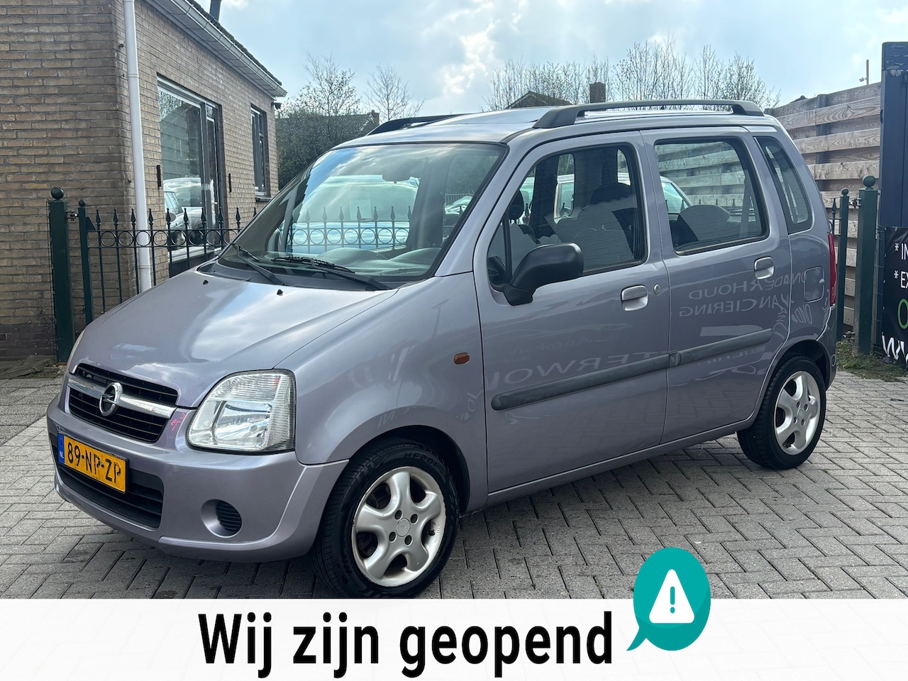 Opel Agila - 1.2-16V Enjoy | APK | DAKJE | - AutoWereld.nl