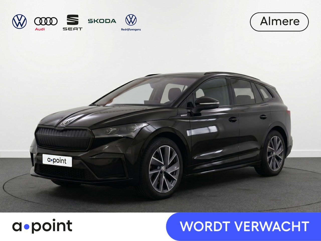 Skoda Enyaq iV - 80 Sportline 204pk | Navigatie| Parkeeercamera | Adaptieve cruise controle | Verwarmd stuu - AutoWereld.nl
