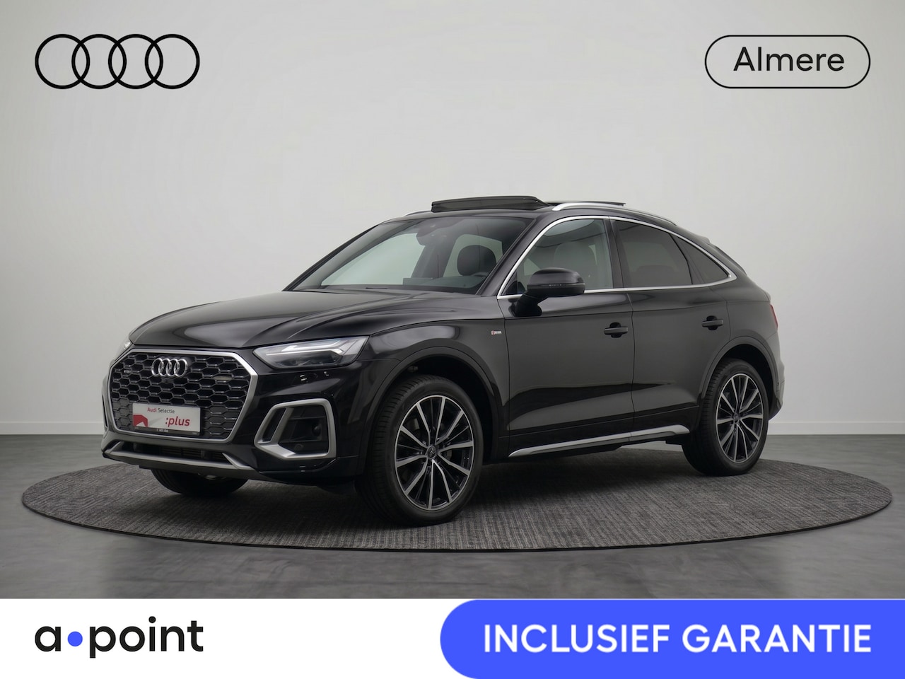 Audi Q5 Sportback - 50 TFSI e S edition 299 pk S-tronic | SOH 100% | Navigatie | Panoramadak | Parkeersensoren - AutoWereld.nl
