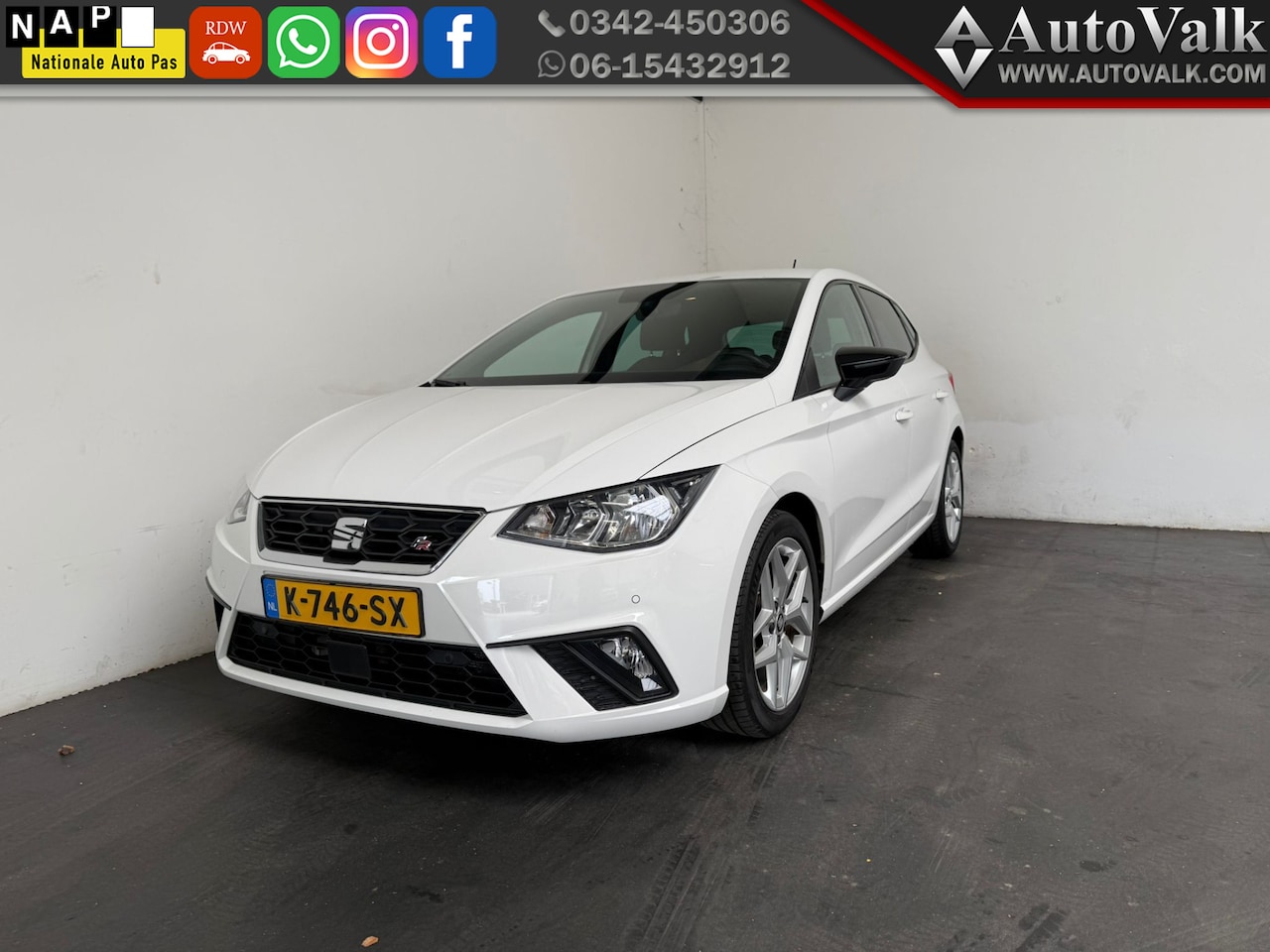 SEAT Ibiza - 1.0 TSI FR Business Intense. APK 03-2027! - AutoWereld.nl