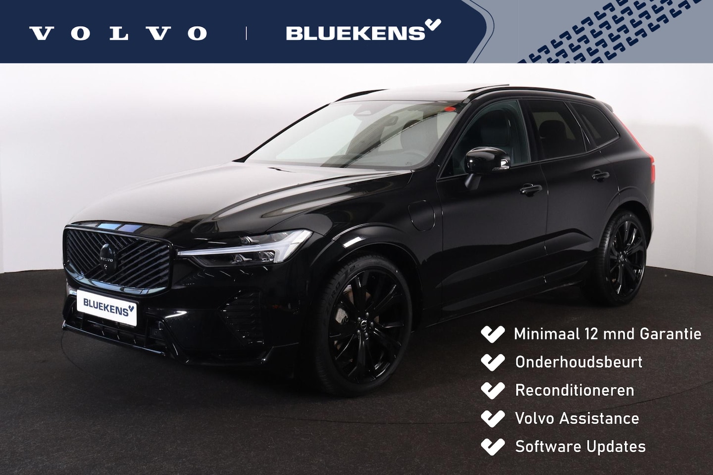 Volvo XC60 - T6 Recharge AWD Plus Black Edition - Luchtvering - Panorama/schuifdak - IntelliSafe Assist - AutoWereld.nl
