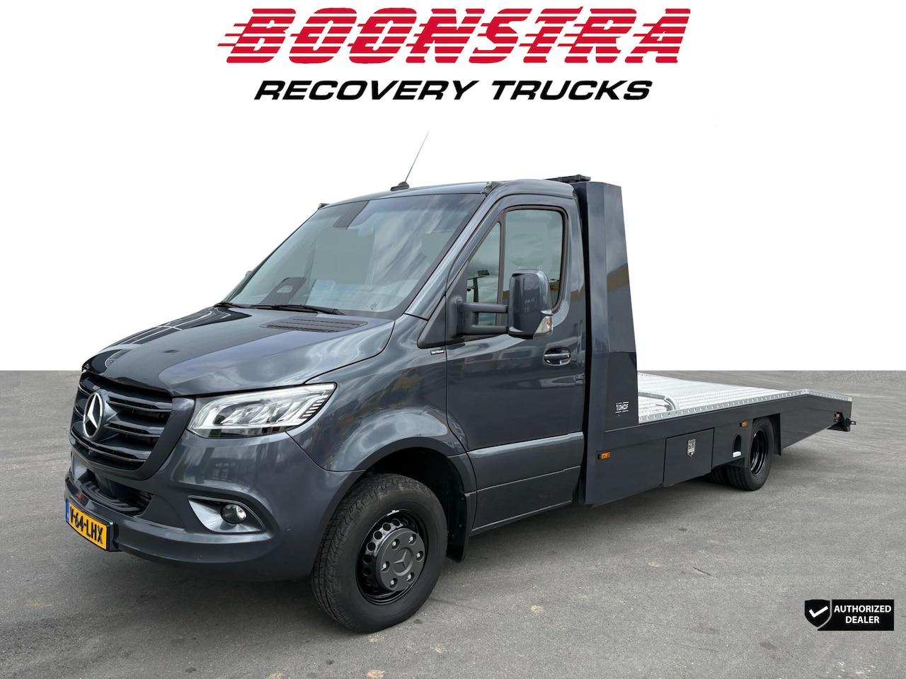 Mercedes-Benz Sprinter - 519 CDI Aut. Tijhof Lucht Lier ACC LED Autotransporter - AutoWereld.nl