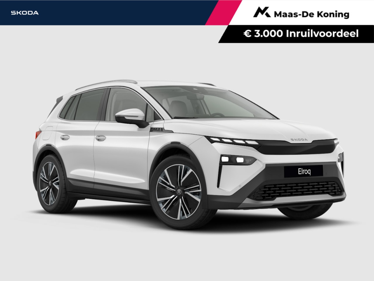 Skoda Elroq - Business Edition Elektromotor 210 kW / 286 PK SUV 20'' velgen | Trekhaak wegklapbaar | 3.0 - AutoWereld.nl
