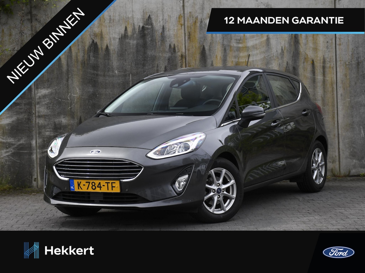 Ford Fiesta - Titanium X 1.0 EcoBoost Hybrid 125pk B&O | 15''LM | DODE HOEK | CAMERA | NAVI | DAB | ADAP - AutoWereld.nl