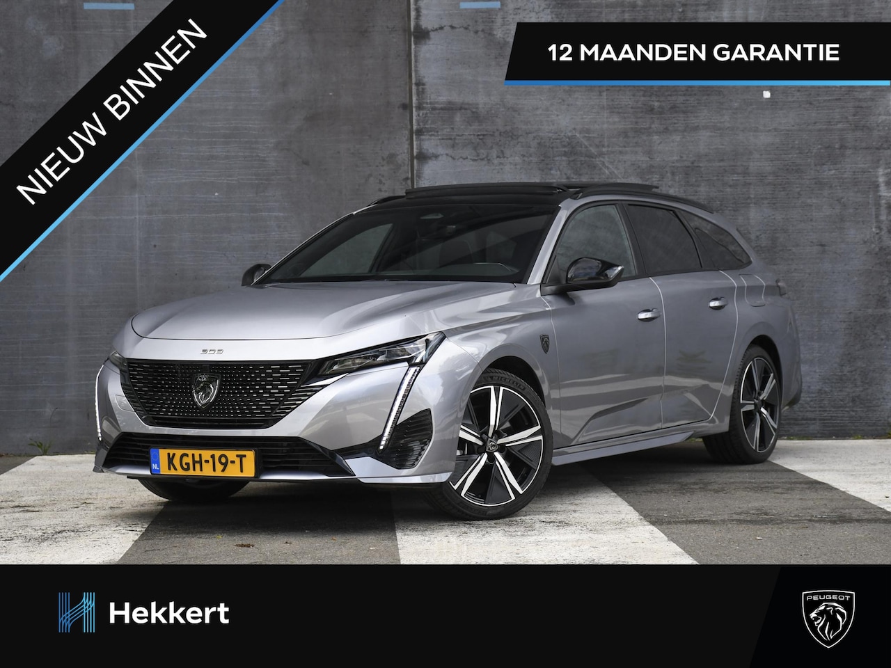 Peugeot 308 SW - GT 1.6 Plug-in Hybrid 225pk Automaat PANO | 18''LM | ADAPT. CC | DODE HOEK | STANDKACHEL | - AutoWereld.nl