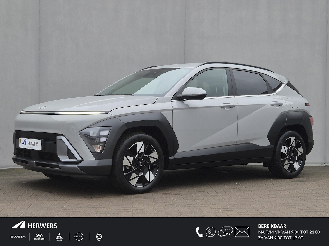 Hyundai Kona - 1.6 GDI HEV Comfort Smart Automaat / Fabrieksgarantie tot 1-2030 / Stuur- & Stoel verwarmi - AutoWereld.nl