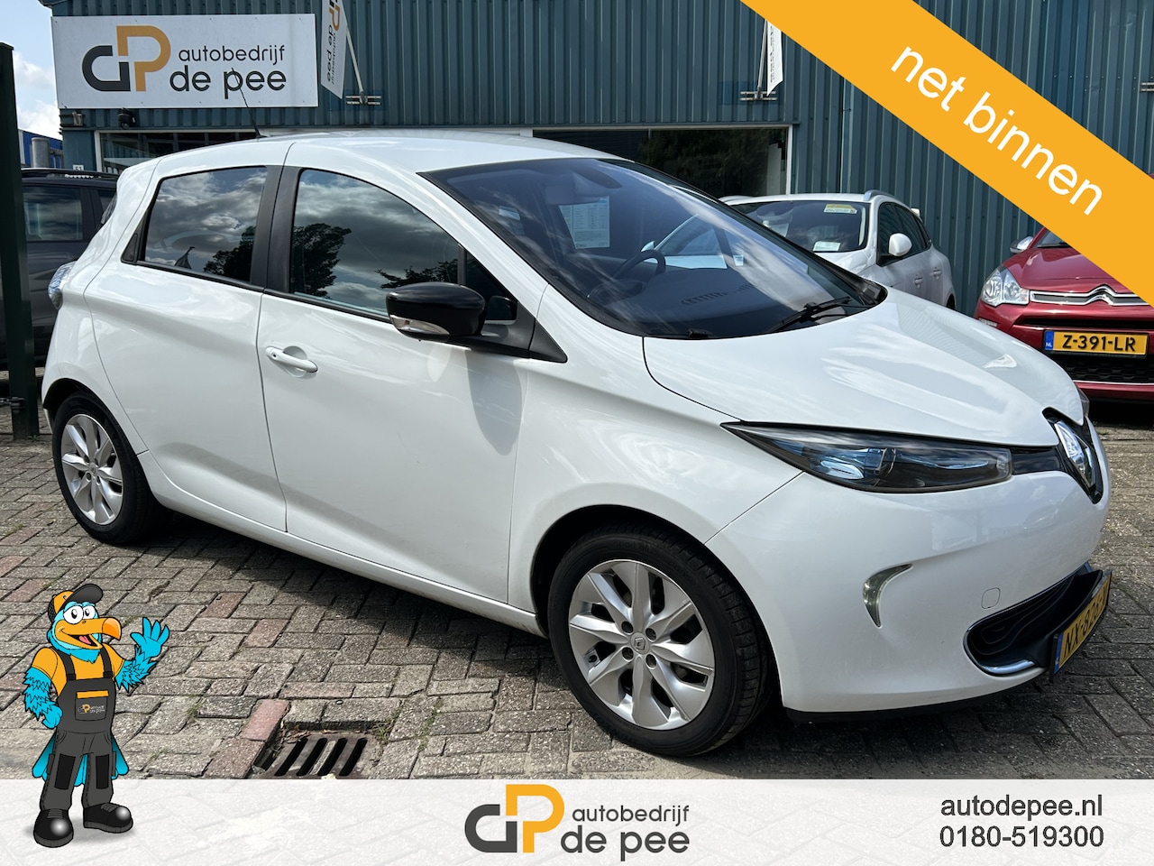 Renault Zoe - Q210 ZEN 130km 22kWh GARANTIE/HUURACCU/CAMERA/CLIMA/CRUISE/NAVI/KEYLESS rijklaarprijs! - AutoWereld.nl