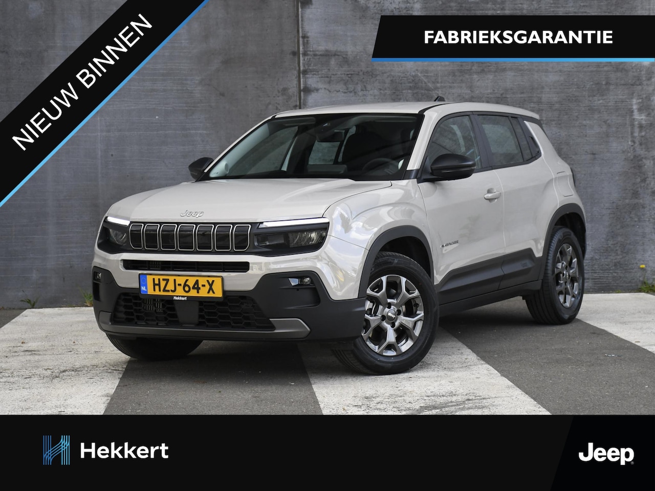 Jeep Avenger - Longitude 1.2 e-Hybrid 110pk Automaat 16''LM | PDC ACHTER | STOELVERW. | ADAPT. CC | NAVI - AutoWereld.nl
