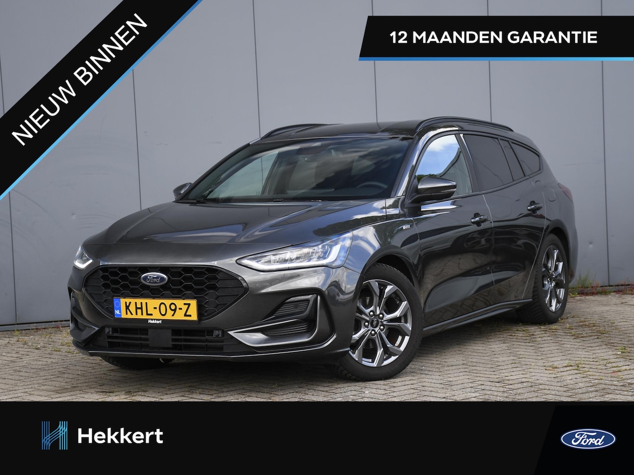 Ford Focus Wagon - ST Line 1.0 EcoBoost Hybrid 155pk Automaat WINTER-PACK | 17''LM | ADAPT. CC | DODE HOEK | - AutoWereld.nl
