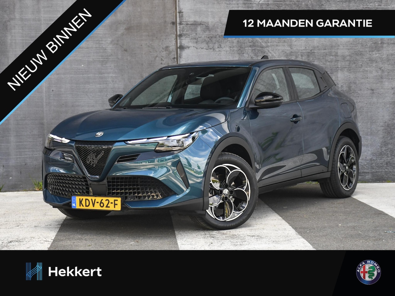 Alfa Romeo Junior - Elettrica 54 kWh 156pk Automaat 18''LM | PDC ACHTER | ADAPT. CC | STANDKACHEL | APPLE-CARP - AutoWereld.nl