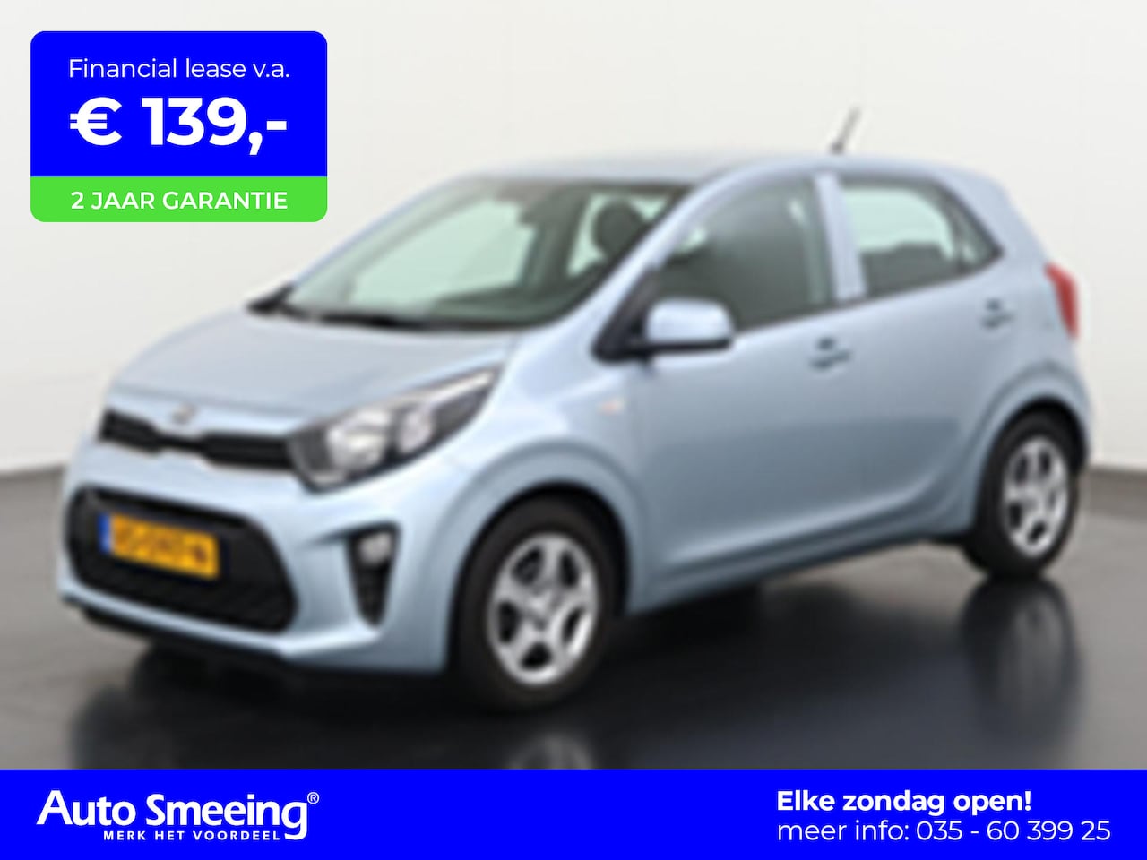 Kia Picanto - 1.0 CVVT EconomyPlusLine | Airco | Bluetooth | Zondag Open! - AutoWereld.nl