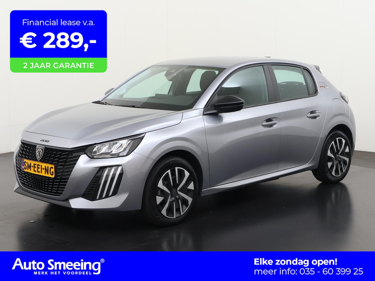 Peugeot e-208 - EV Style 50 kWh | SOH 100% | Apple Carplay | Parkeersensor | LED | Zondag Open! - AutoWereld.nl