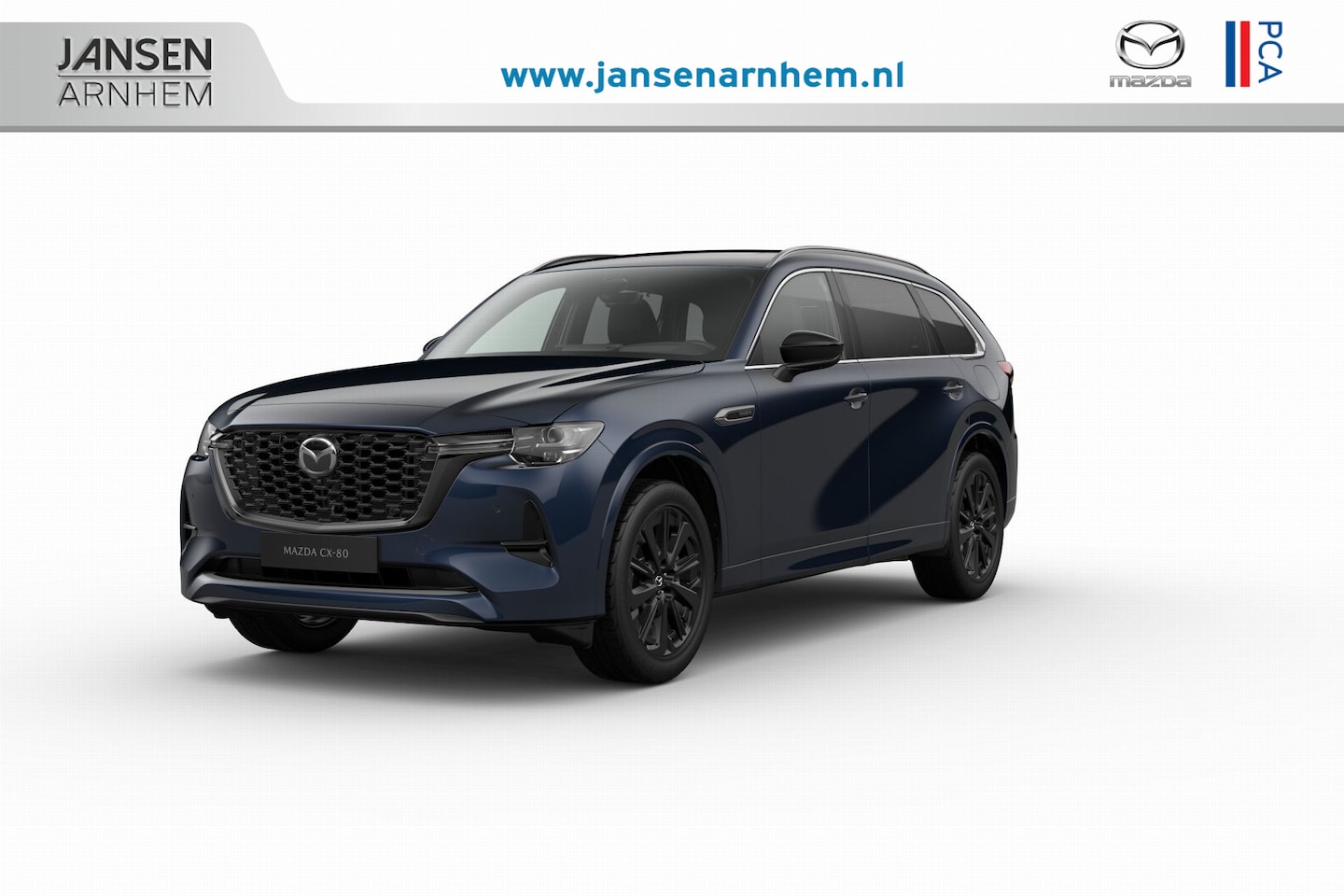 Mazda CX-80 - Homura Plus - Tan Nappa Leder Captain Seat Pack | 12,3-inch TFT-kleurendisplay met bedieni - AutoWereld.nl