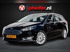 Ford Focus Wagon - 1.0 125pk Titanium Full map navigatie/ Cruise control/ 17" Lmv/ Tel. bluetooth/ Pdc
