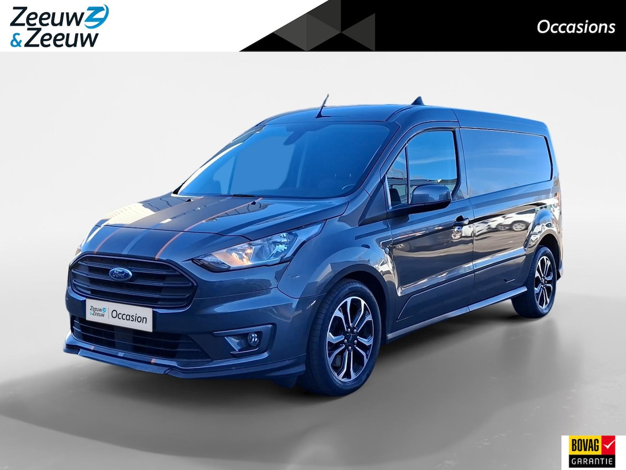Ford Transit Connect - 1.5 EcoBlue L2 Sport 100pk automaat | Trekhaak | Parkeer sensoren | Houten vloer - AutoWereld.nl