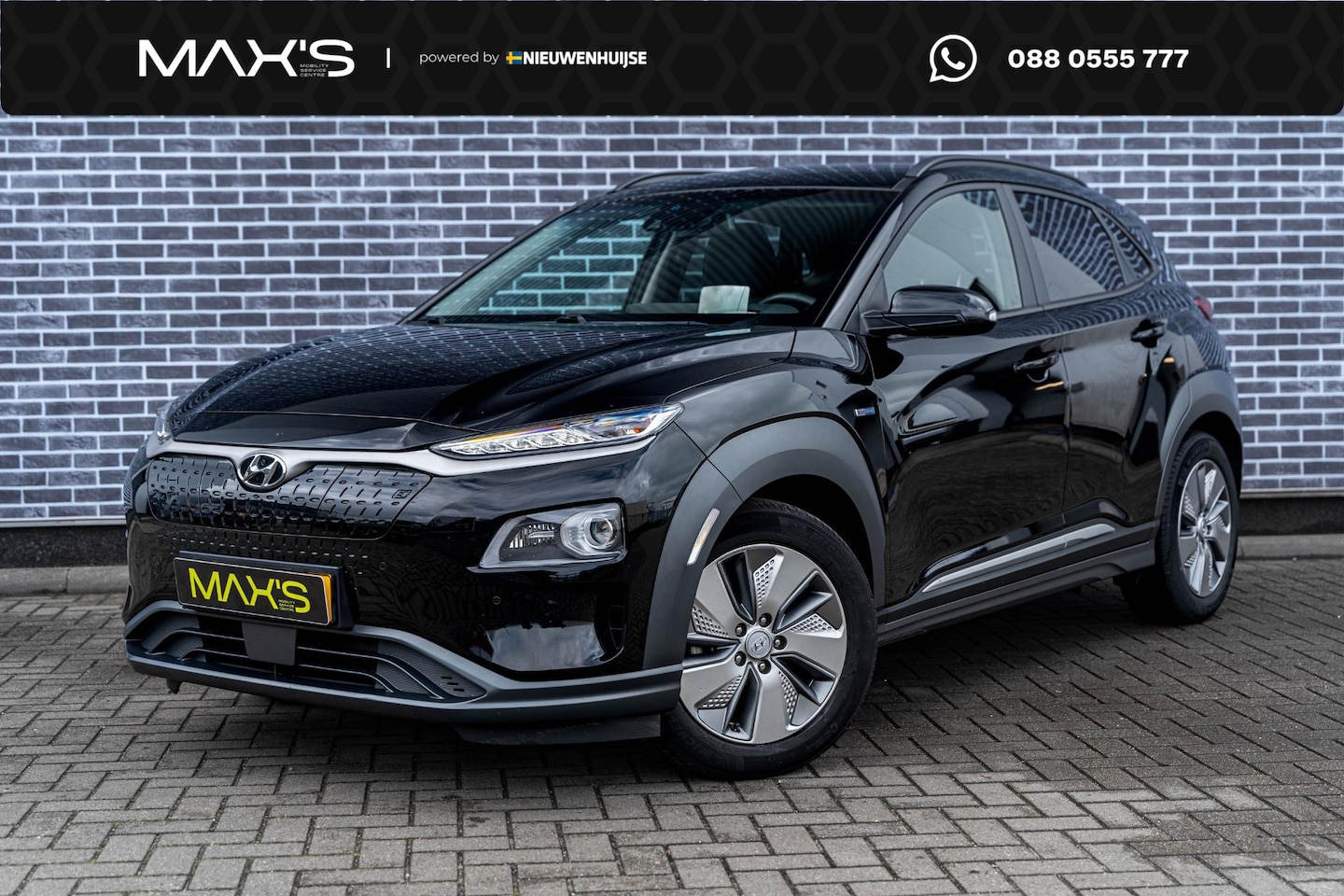 Hyundai Kona Electric - EV Limited 64 kWh | Warmtepomp | Achterutirijcamera | Parkeersensoren | Stoelverwarming | - AutoWereld.nl