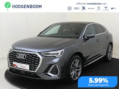 Audi Q3 Sportback - 45 TFSI e S Edition | SoH 100% | SONOS audio | Lederen bekleding | 360 camera | Dodehoek d