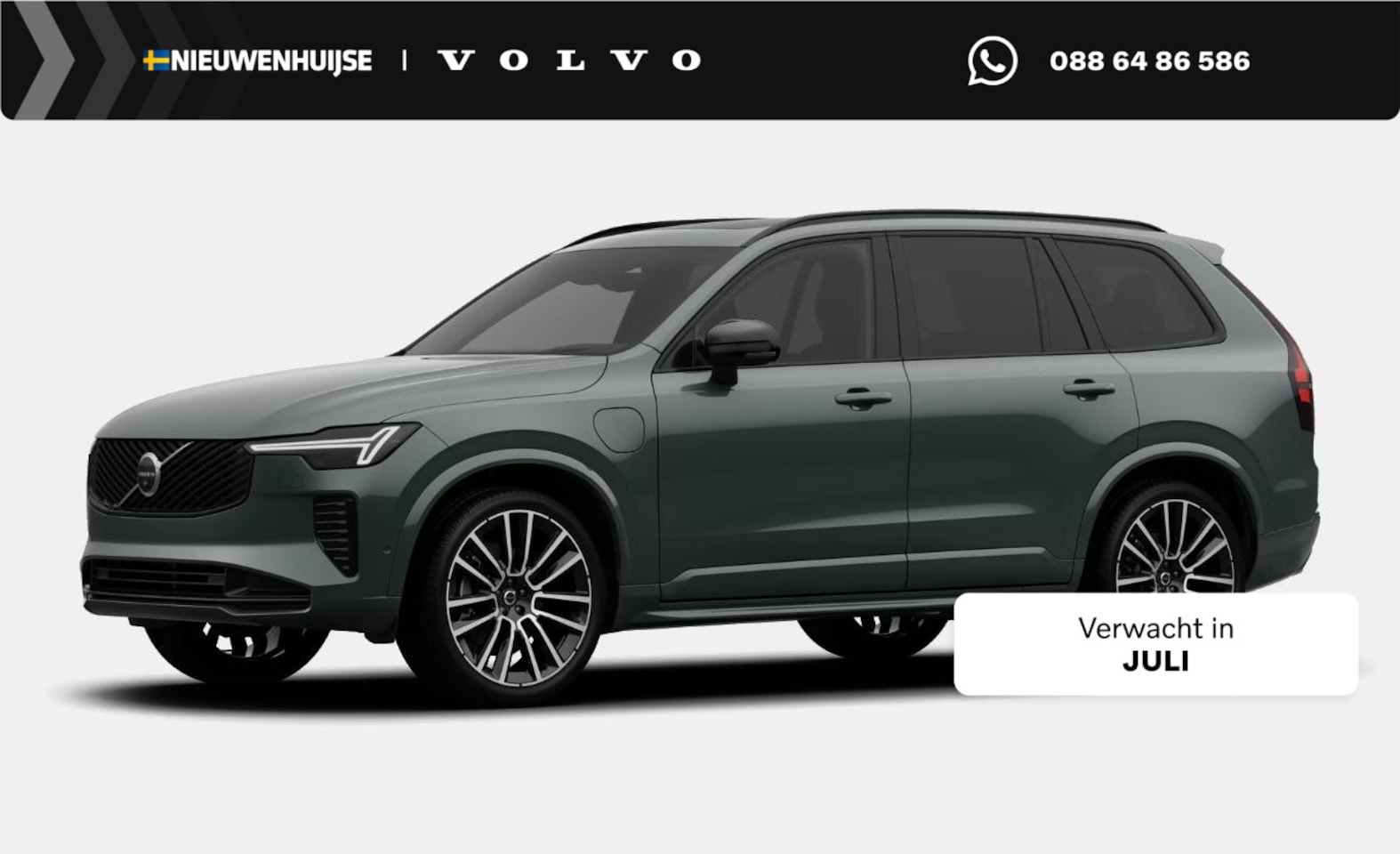 Volvo XC90 - 2.0 T8 Plug-in hybrid AWD Ultra Dark Exec. Ed. | Full Options | Luchtvering | Bowers & Wil - AutoWereld.nl