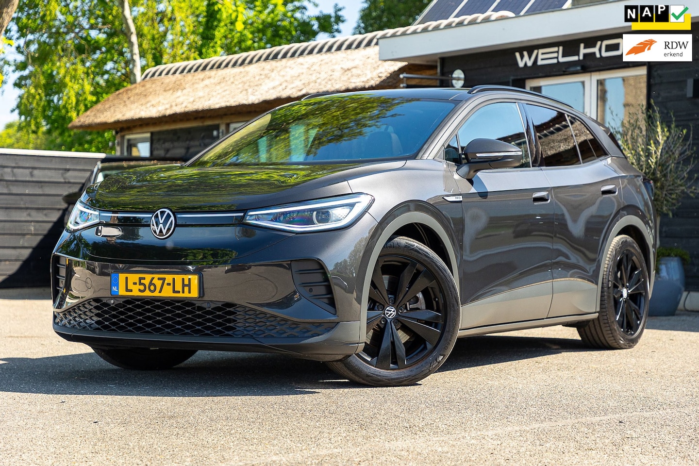 Volkswagen ID.4 - Pro 77 kWh SOH 90% I Adaptive Cruise I Panoramadak I 20" I Camera I Zeer fraai interieur I - AutoWereld.nl