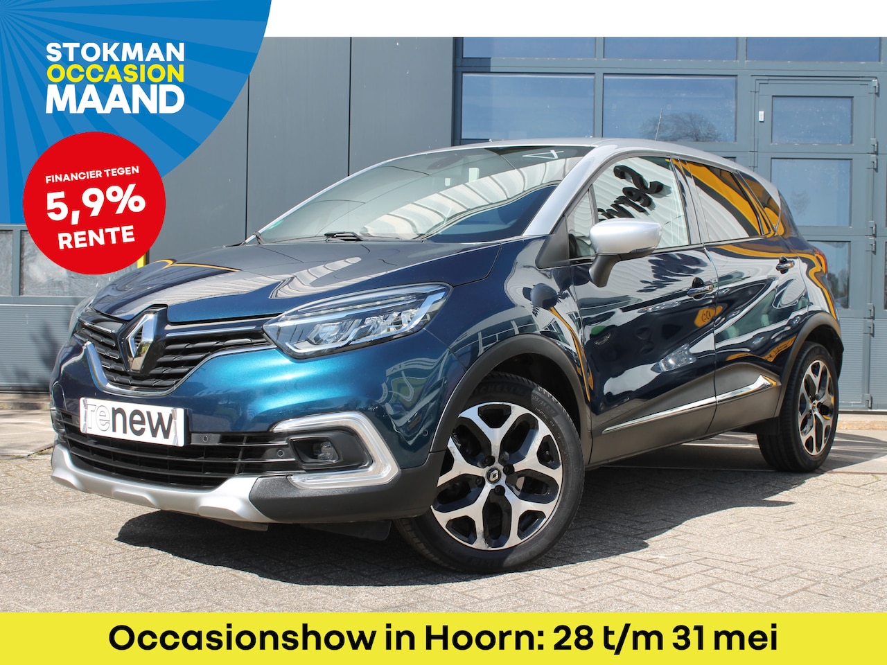Renault Captur - 1.2 TCe 120 AUT Intens | Navigatie | Climat Control | Trekhaak | Camera - AutoWereld.nl