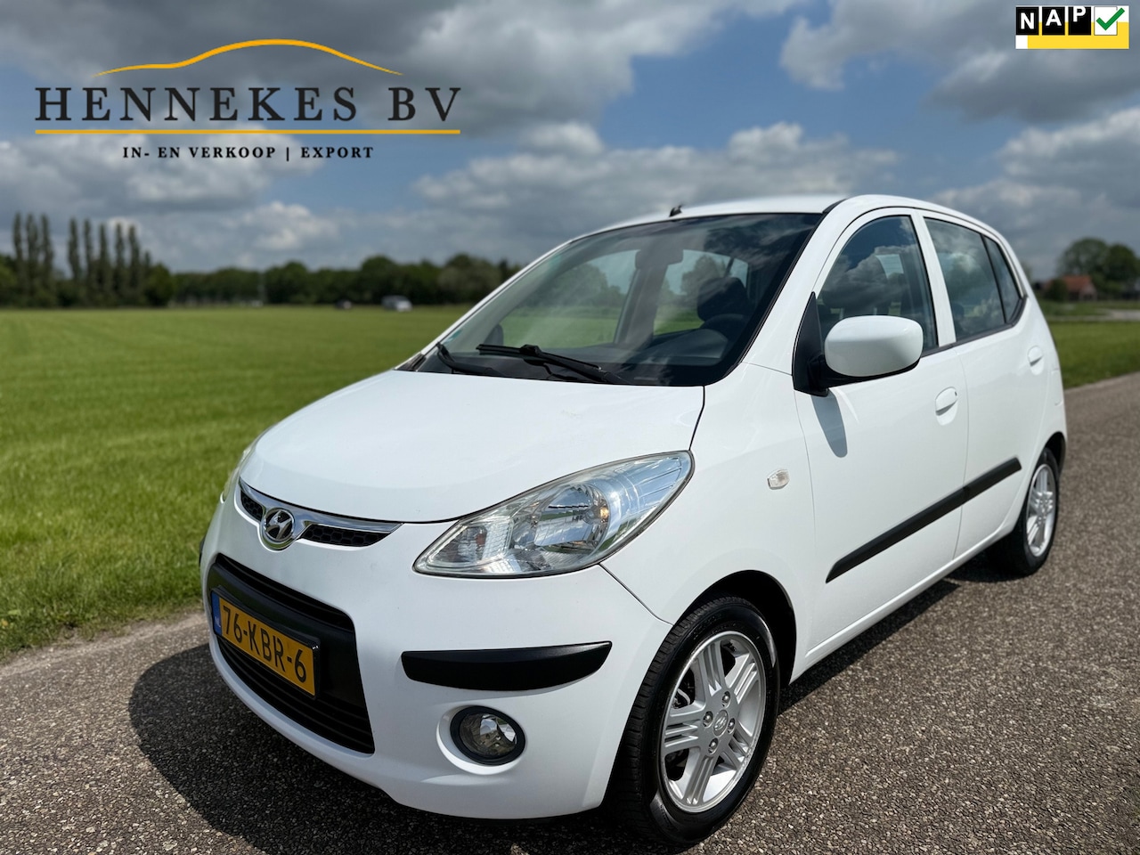 Hyundai i10 - 1.25i i-Catcher Airco NAP onderhoud historie - AutoWereld.nl