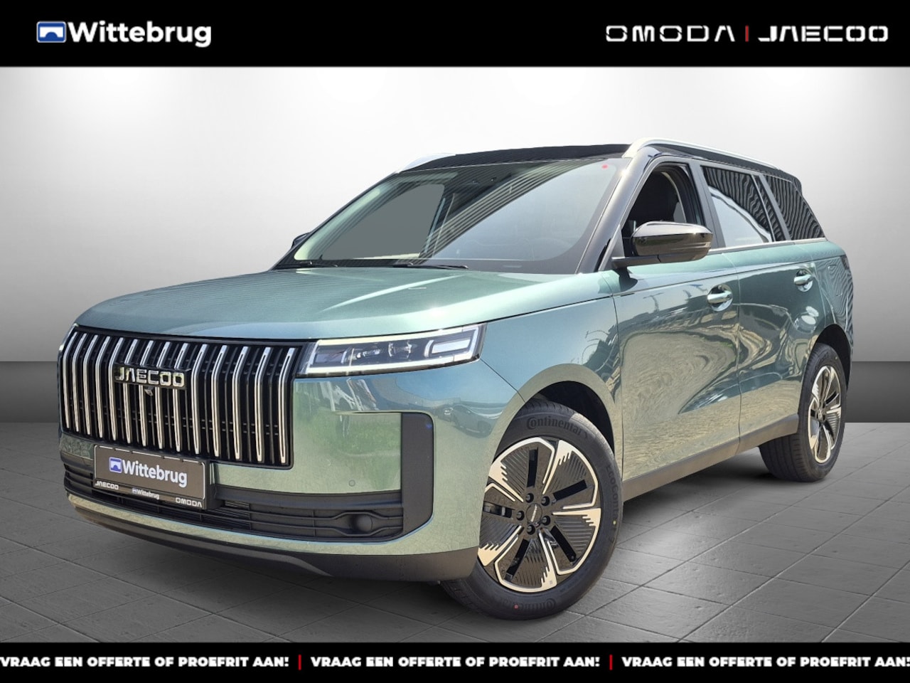 Jaecoo 5 - 1.5 T-GDi SHS-H Exclusive Full Hybride Automaat met lederen bekleding, Navigatie en Camera - AutoWereld.nl