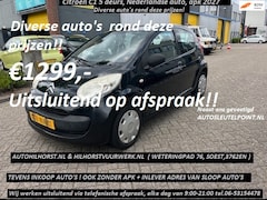 Citroën C1 - 1.0-12V Diverse kleine auto's rond de prijzen / ook ruimere auto's op voorraad