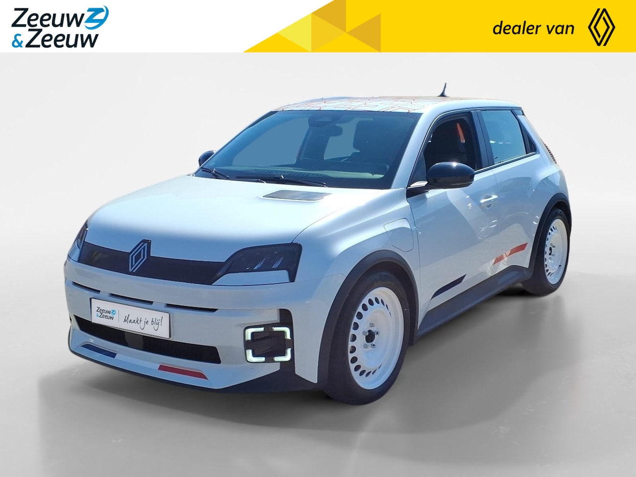 Renault 5 - urban range evolution 40 kWh Rallye uniek exemplaar | Daksticker | Clima | Carplay | Snel - AutoWereld.nl