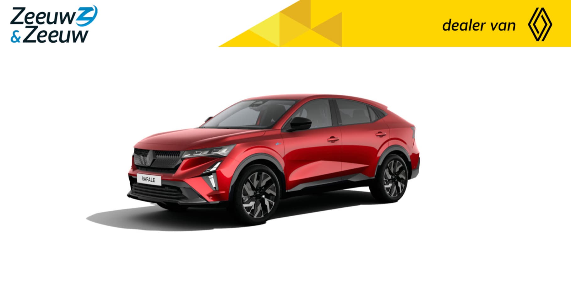 Renault Rafale - 1.2 E-Tech full hybrid 200 esprit Alpine * Nieuw te bestellen bij Zeeuw & Zeeuw Naaldwijk - AutoWereld.nl