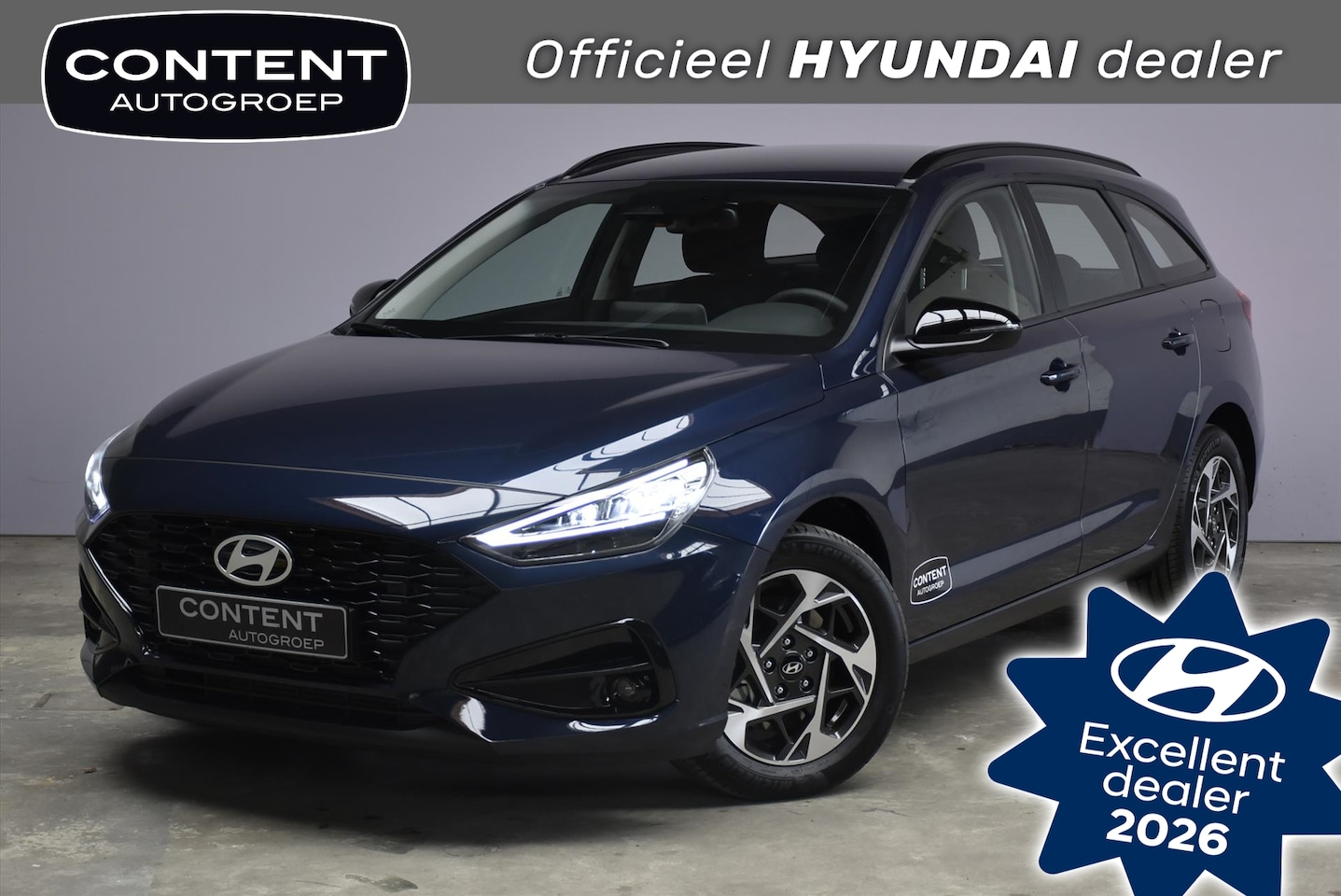 Hyundai i30 Wagon - 1.0 T-GDI 48V 120pk Comfort I Navi I Camera I Cruise - AutoWereld.nl