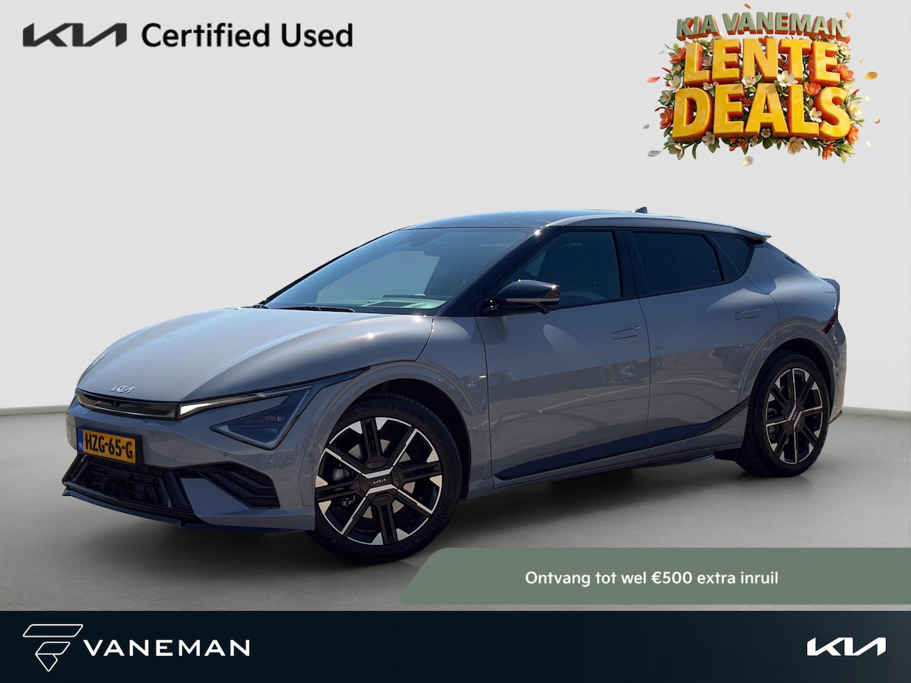 Kia EV6 - GT-Line 84 kWh Camera | Stoelverkoeling & Verwarming | Apple Carplay & Android Auto | 360 - AutoWereld.nl